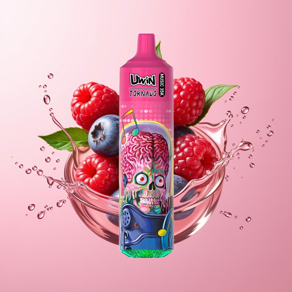 Uwin Tornado 35K Music-Blueberry Raspberry &ndash; Savr&scaron;eno Vaping Iskustvo s Voćnim Okusom